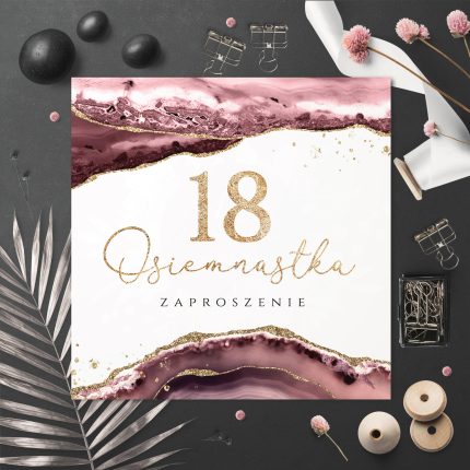 Zaproszenia na 18