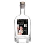 naklejki na butelki 18 osiemnastka