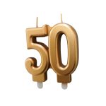 świeczka na 50 urodziny